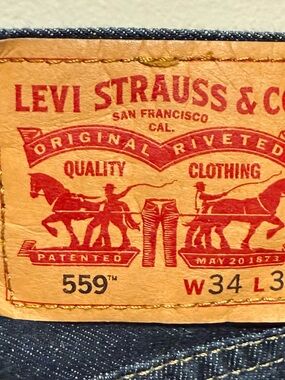 Levi’s Men’s 559’s W34 L32